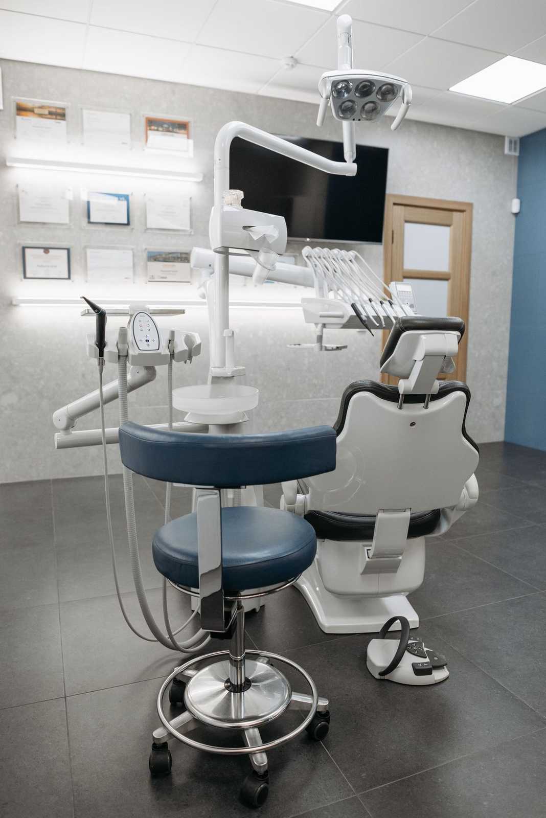 Interior of TJ Smile Studio dental clinic in Glasgow