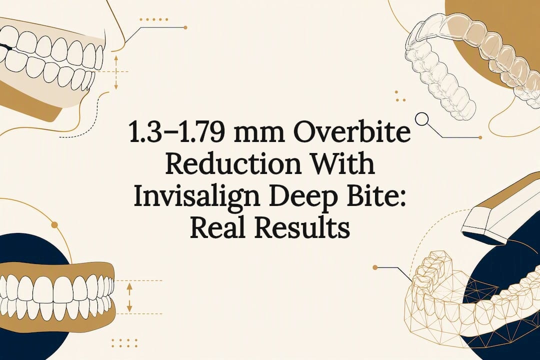 1.3–1.79 mm Overbite Reduction With Invisalign Deep Bite: Real Results
