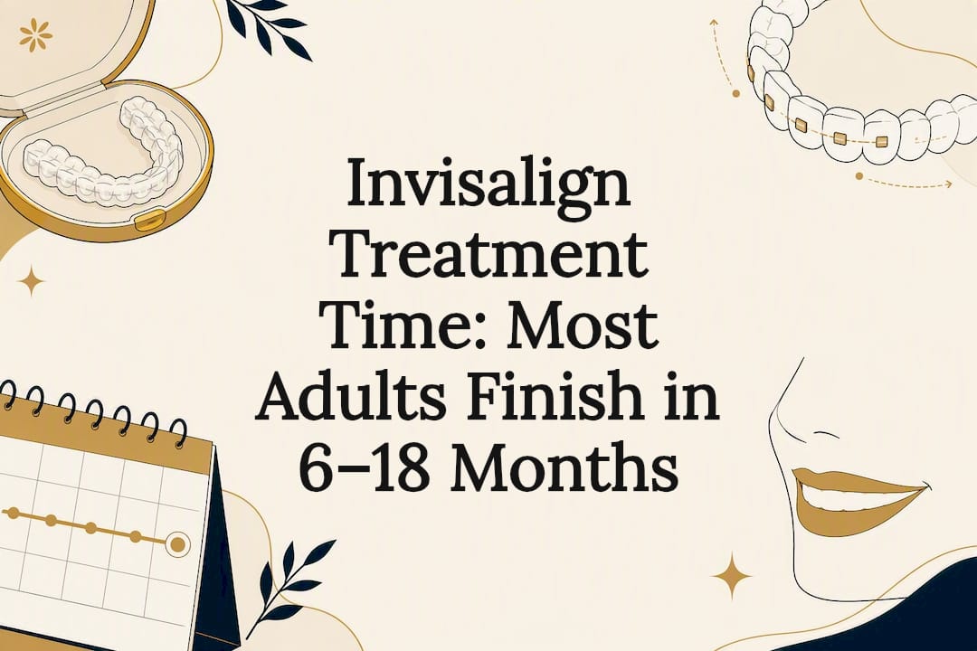 Invisalign Treatment Time: Most Adults Finish in 6–18 Months